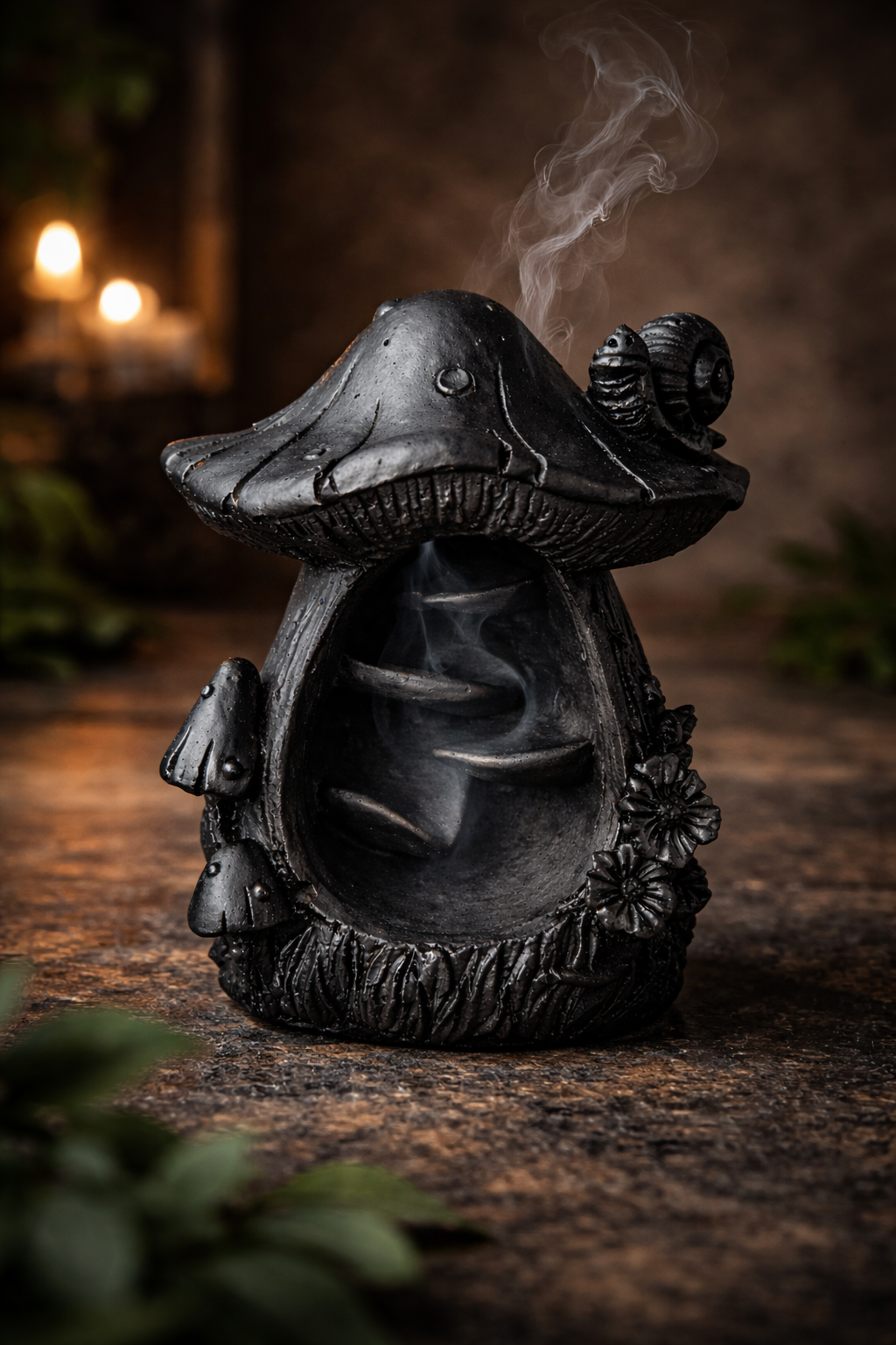 Golden Shroom – Minimal Gold Tütsülük