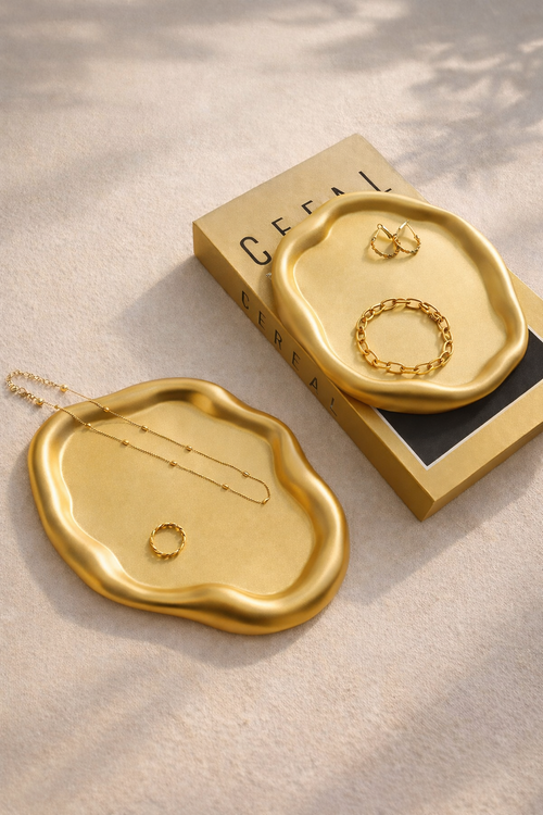 El Yapımı Dekoratif Takı Tabağı