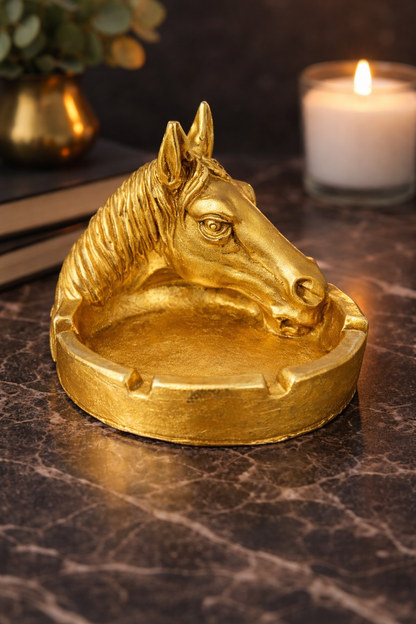 🐎 At Başı Tasarımlı Dekoratif Küllük