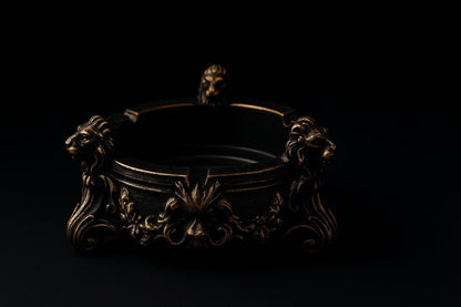 🦁 Aslan Muhafız – El Yapımı Alçı Küllük